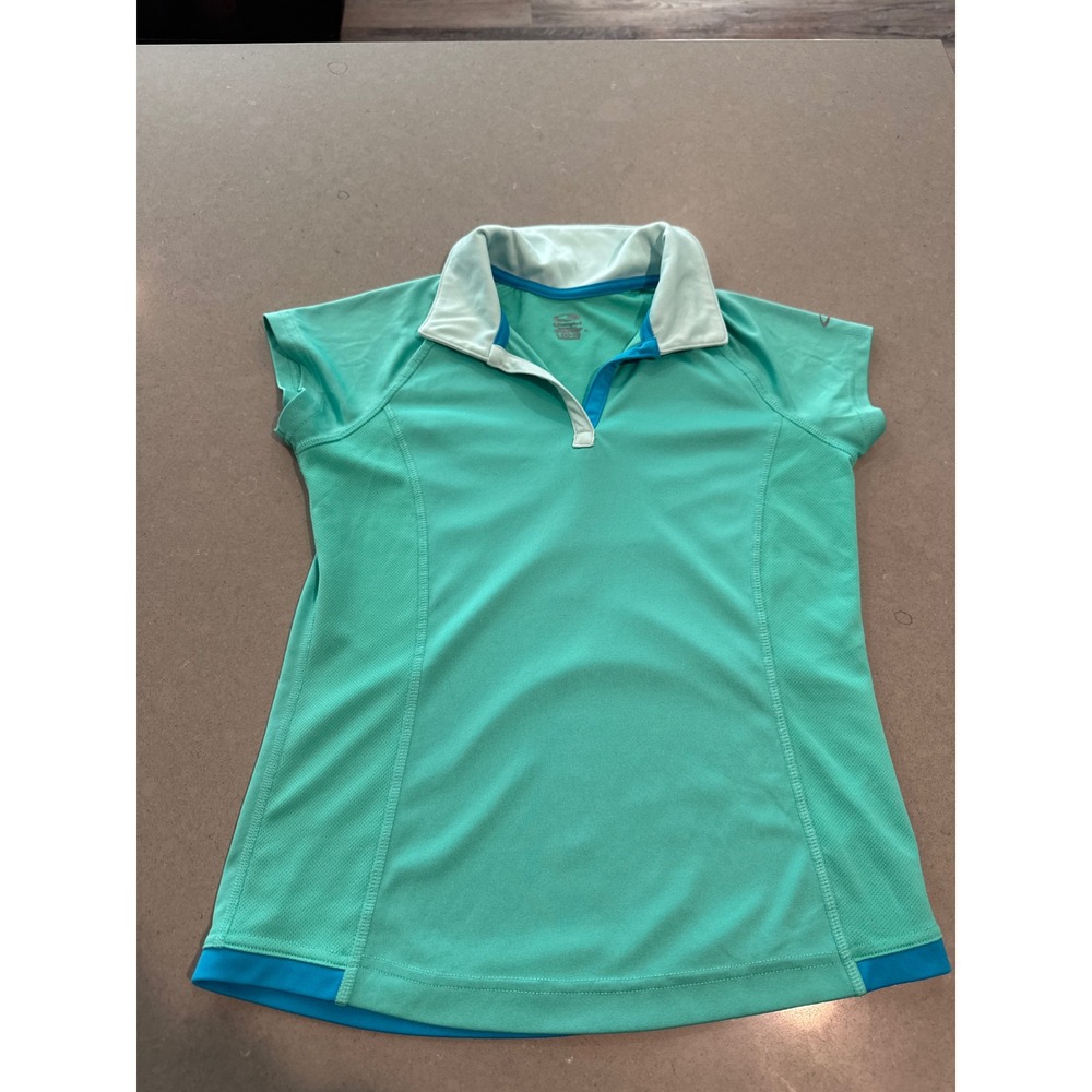 Champion Girls' Polo Shirt‎ Short Sleeve Duo Dry Size L (10-12) Athletic